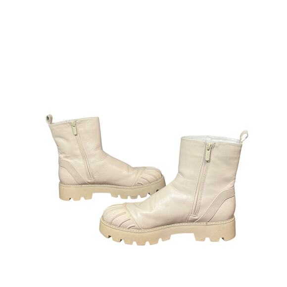 Anthropologie Franco Sarto Brandie Lug Sole Boots size 9 - Picture 4 of 8